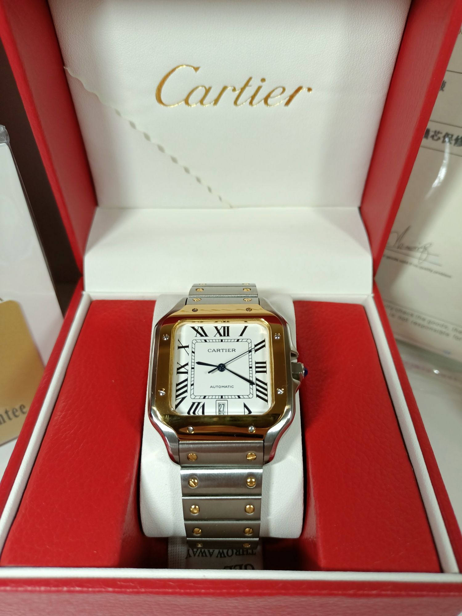 Zegarek Męski Cartier Santos