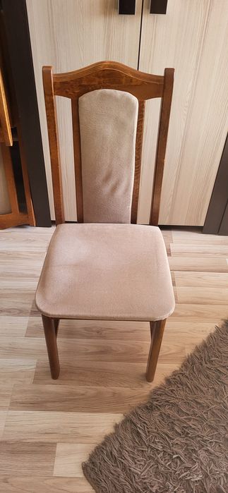 Stół drewniany + krzesła