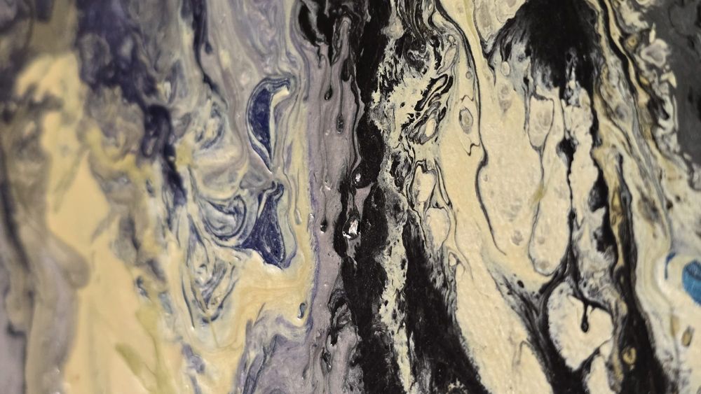 Quadro pintado a mão