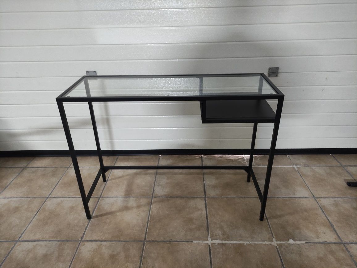 Consola de entrada com tampo de vidro