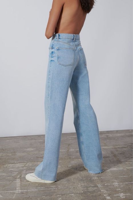 Джинси zara із преміального мякого котону