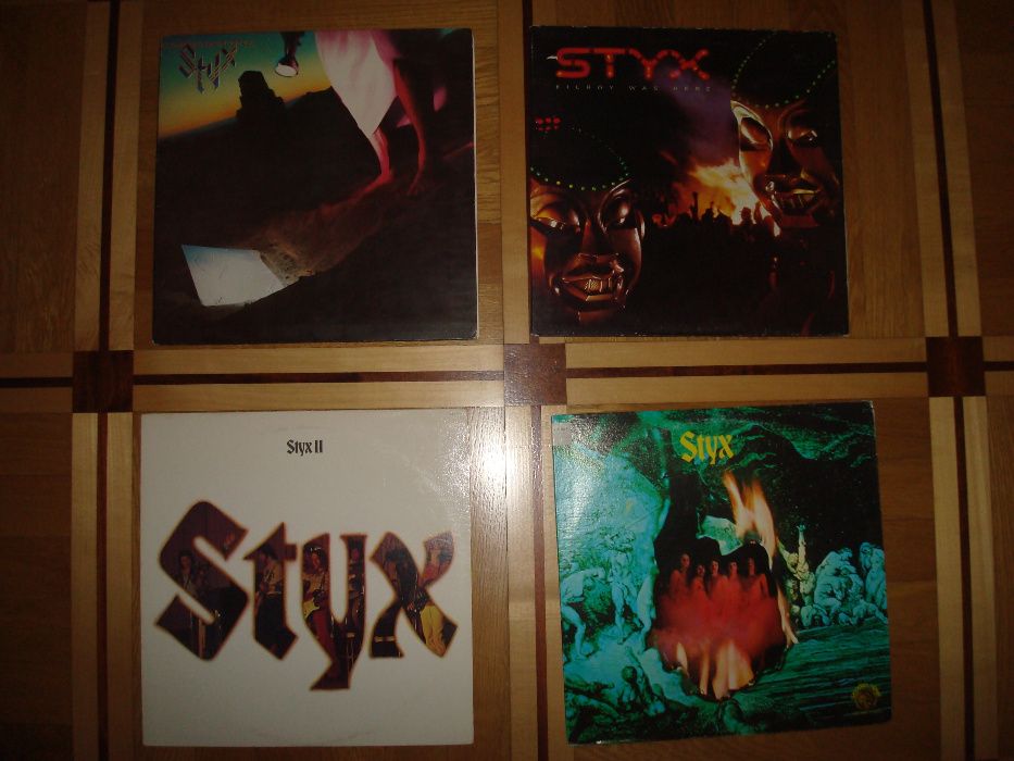 Продам фирменные пластинки Styx