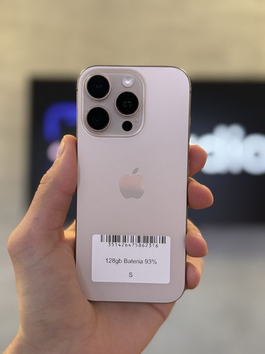 RATY 0% iPhone 16 Pro 128GB BATERIA 93% GWARANCJA 12 miesiecy!!!
