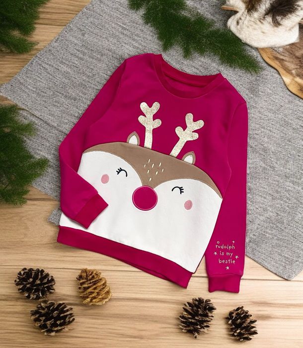 Теплий світшот, кофта George на дівчинку 6-7 років