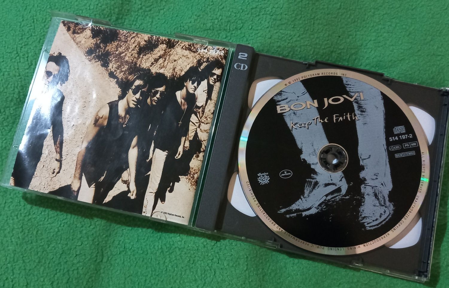 Bon Jovi Keep The Faith - Duplo CD + Poster
