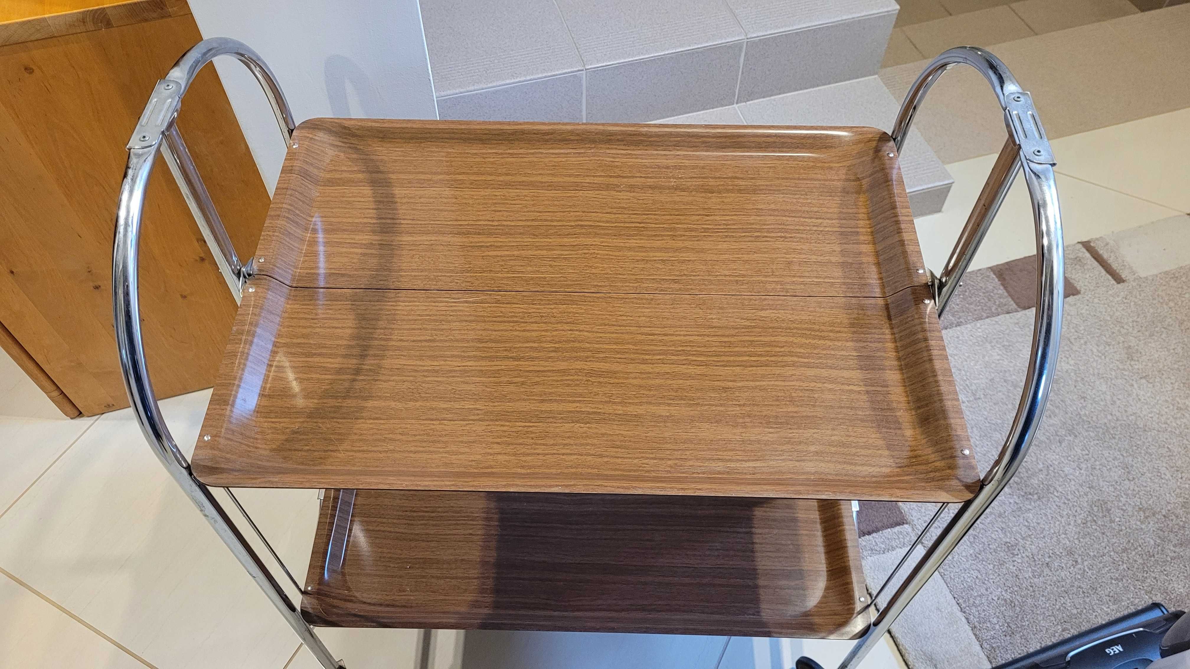 BAREK na kółkach stolik kawowy vintage italy design lata 70