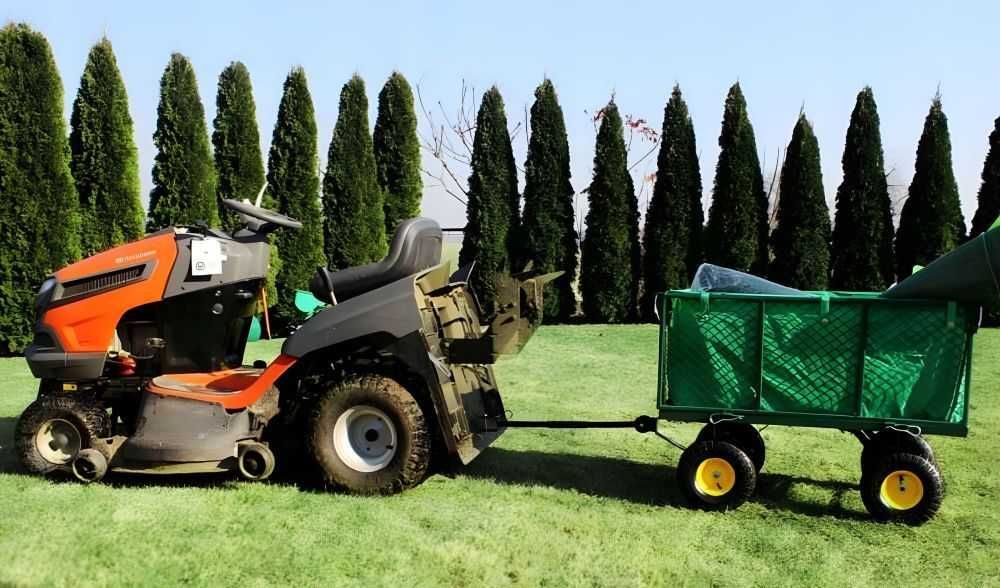 Wózek ogrodowy Transportowy ogrodniczy Taczka do 400kg przyczepka