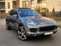 Porsche Cayenne bez pneumatyki wentylowane folele Pakiet GTS zamiana