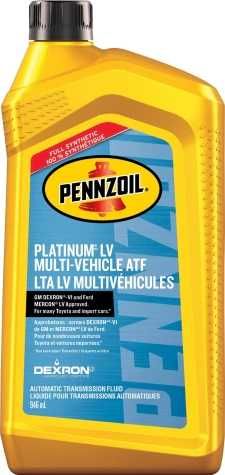 Трансмісійне мастило олива АКПП PENNZOIL Platinum ATF LV