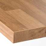 Blat kuchenny Ikea SÄLJAN 246x63.5x3.8cm imitacja dębu