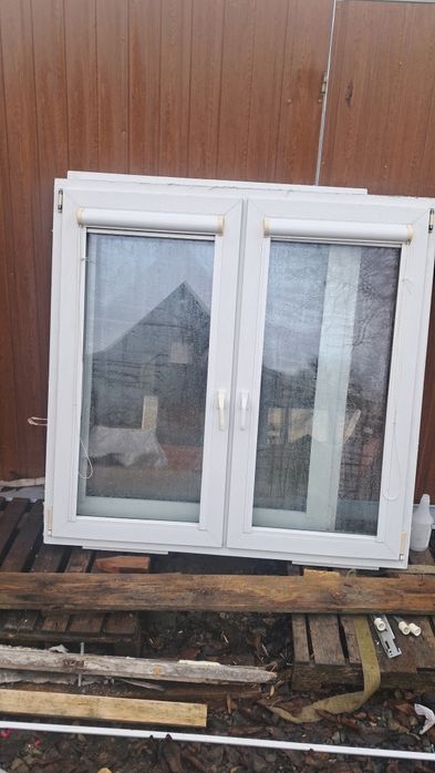 Okna dwuszybowe plastikowe z demontażu