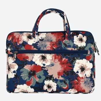 Torba Wonder Briefcase Laptop 15-16 cali niebieskie kamelie