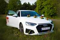 Audi A4 - Auto do ślubu oraz na imprezy okolicznościowe