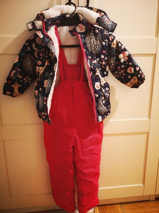 Kombinezon zimowy dla dziewczynki