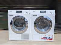 Zestaw pralka Miele WKR 771 + suszarka Miele TKR 850