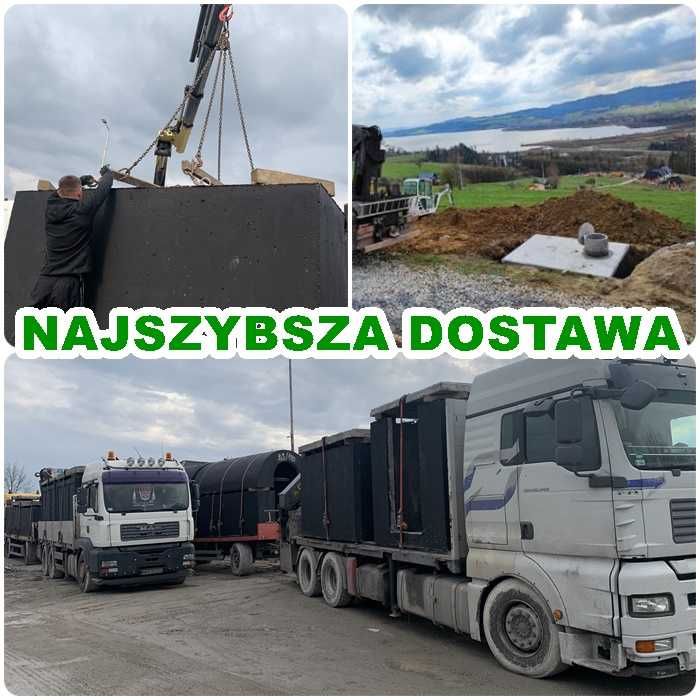 Szambo betonowe 12m3 Komora wodomierzowa Zbiornik PPOŻ Piwniczka Kanał