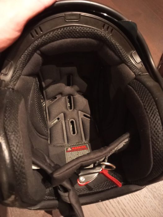 Capacete Norton cinzento