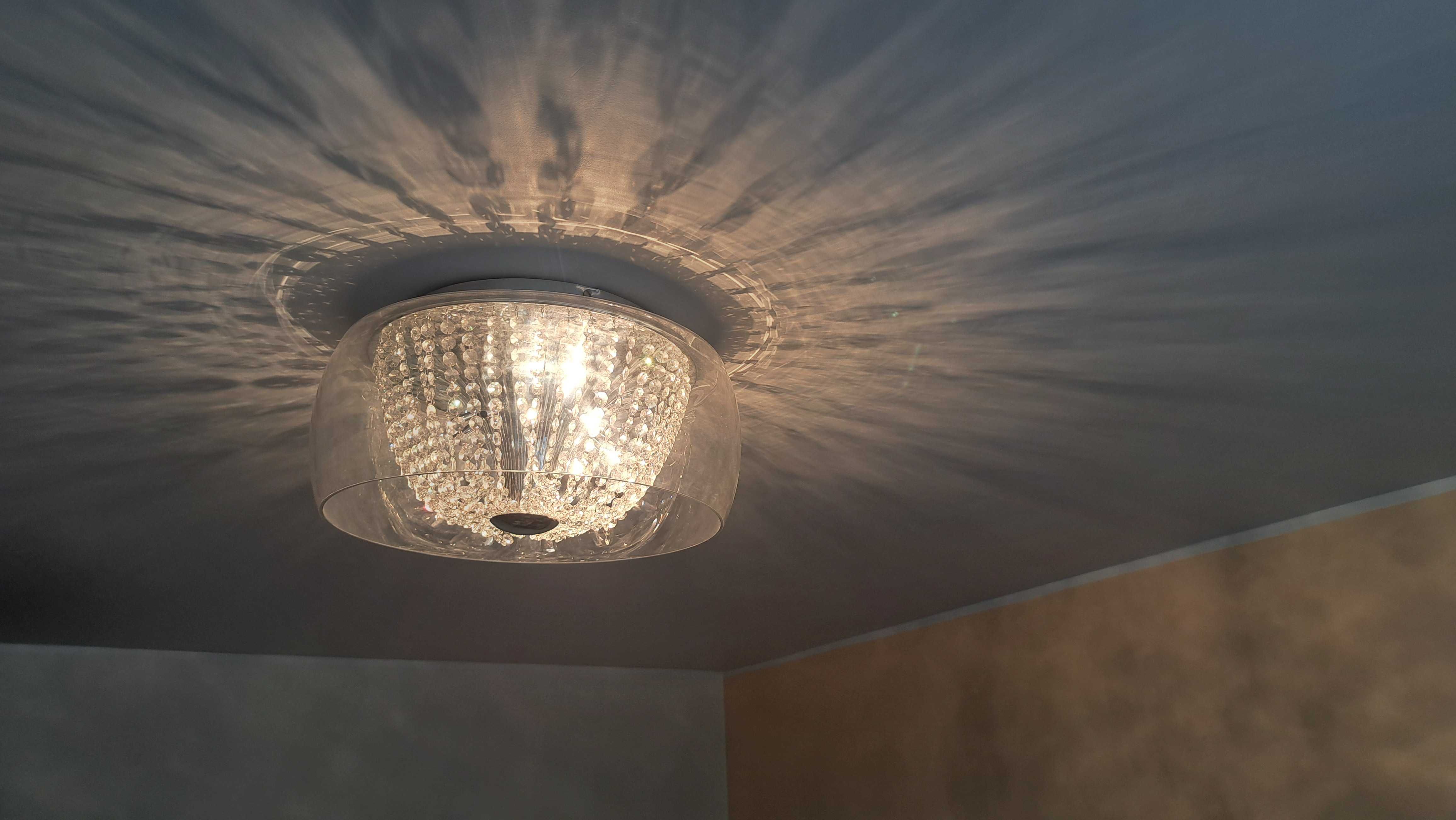 PLAFON  lampa z kryształków