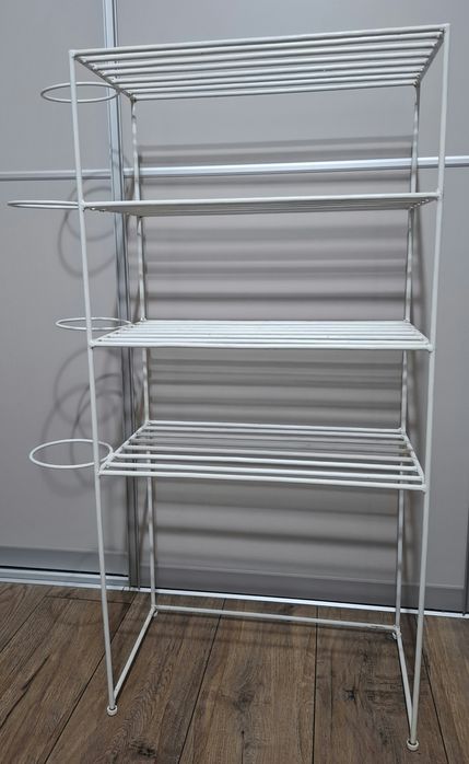 Полиця, стелаж металевий для фіалок, орхідей чи вазонів