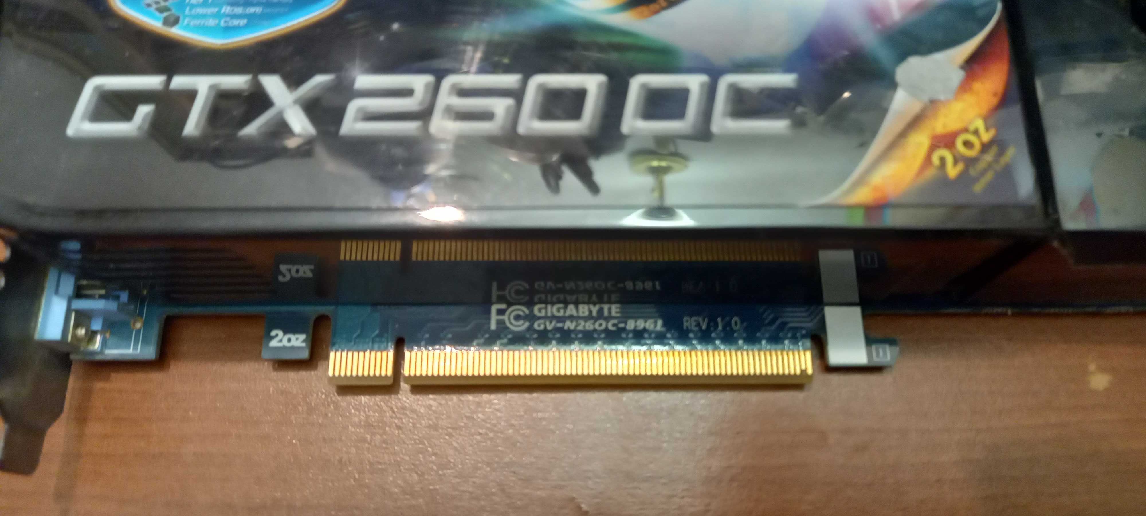 Grafika PCI-E Gigabyte GTX 260 OC 896MB 448Bit