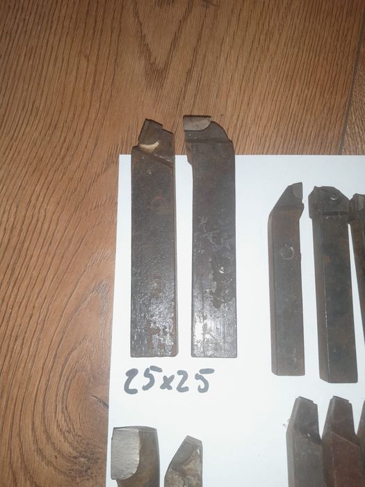 Zestaw noży tokarskich PRL