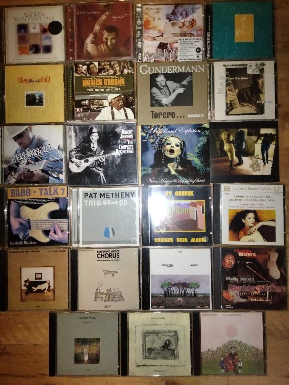 Zestaw nie tylko jazzowy Eberhard Weber Vollenweider Norah Jones Davis