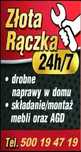 Złota Rączka 7 DNI W TYGODNIU Warszawa i okolice Montaż Mebli IKEA PAX