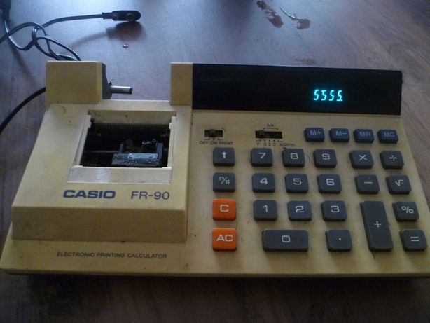 vintage kalkulator Casio FR-90