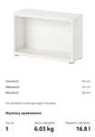 Obudowa Ikea besta szafka 60x38x20 cm nowa