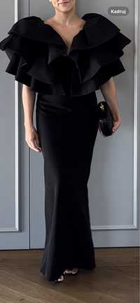 Przepiekna czarna suknia balowa Laurelle XS/S