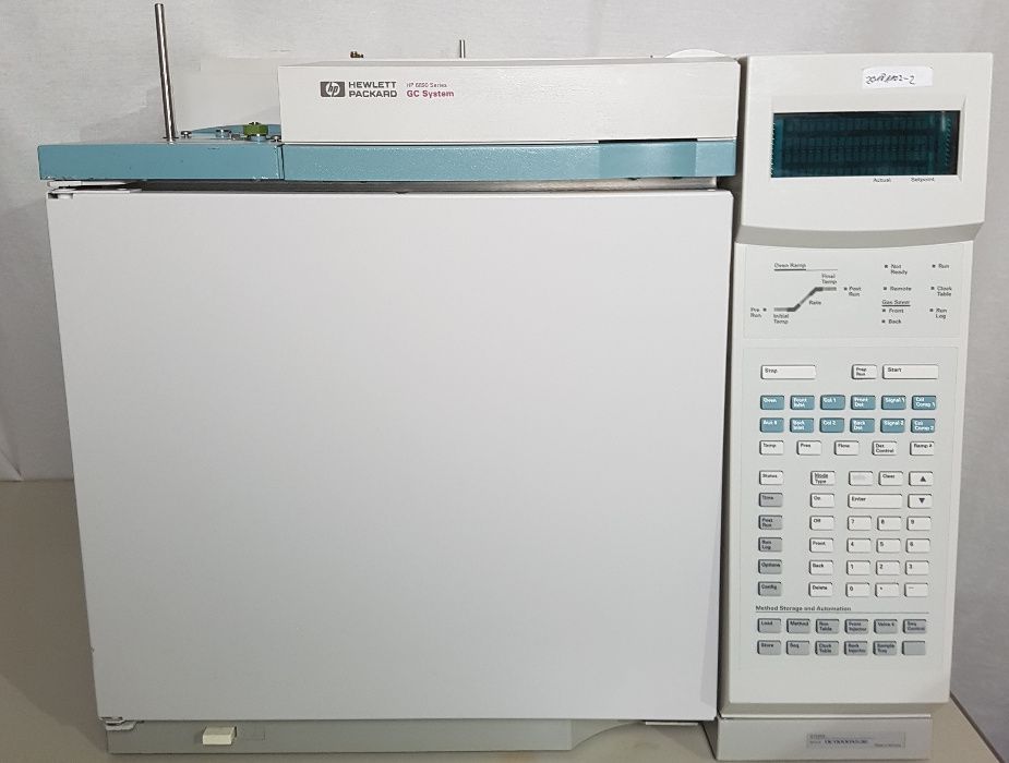 Agilent HP 6890 Cromatógrafo a Gás GC FID TCD Laboratório bom estado