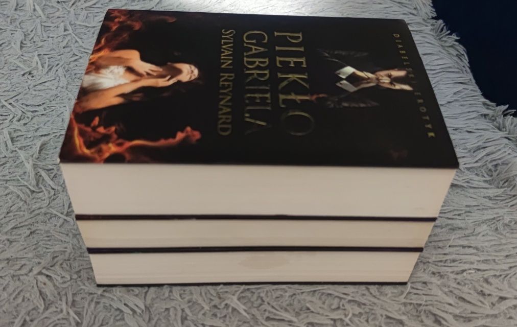 "Piekło Galeria" seria książek Sylvain Reynard   wydanie standardowe