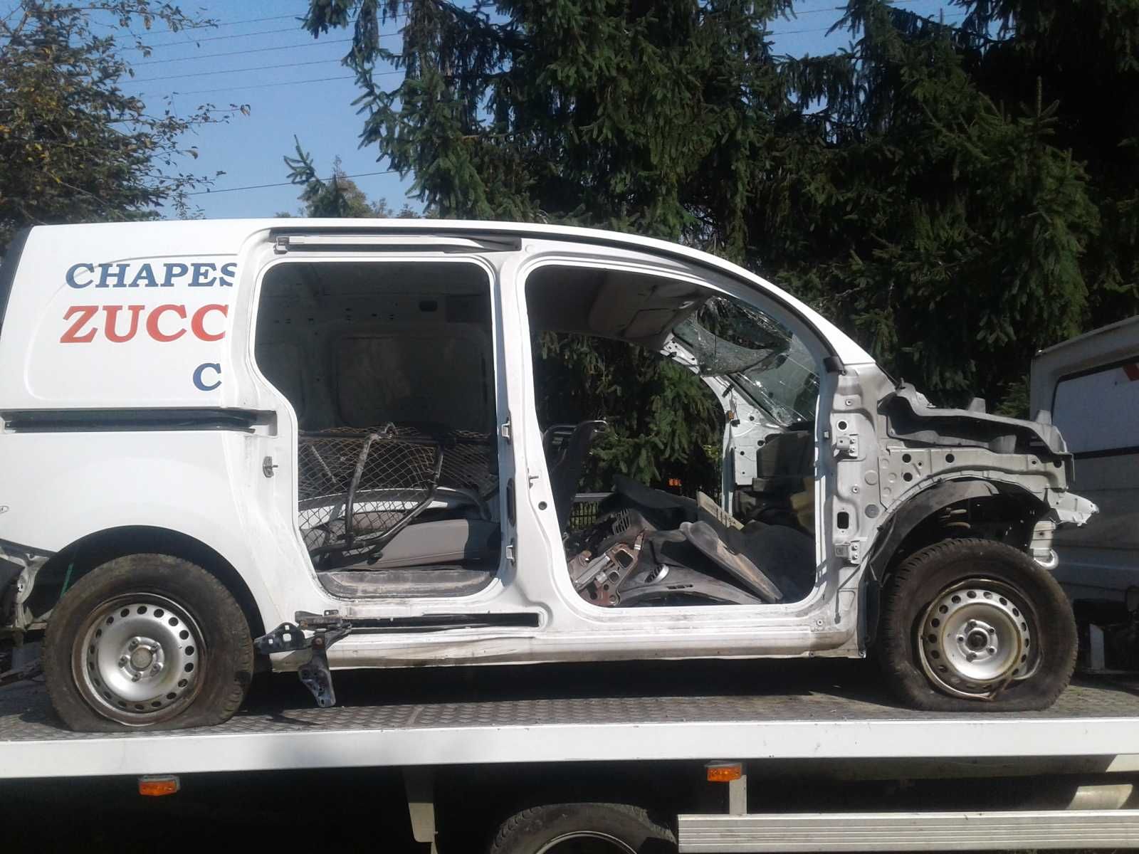 Reno Renault Kangoo 2 II 1.6 2013r Ćwiartka Lewa Przednia Podłużnica