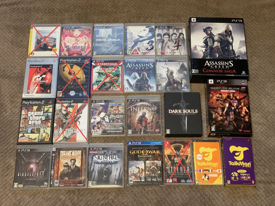ігри PS3 PS4 комплект