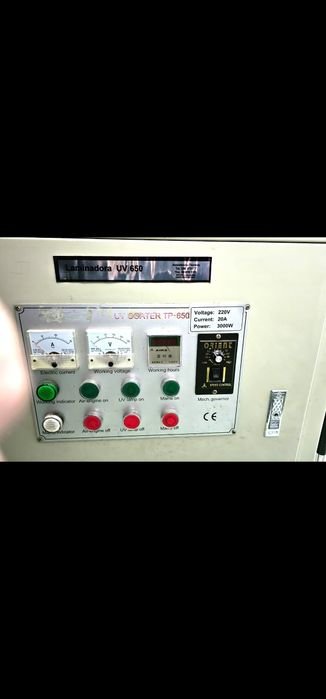 Maquina de envernizar