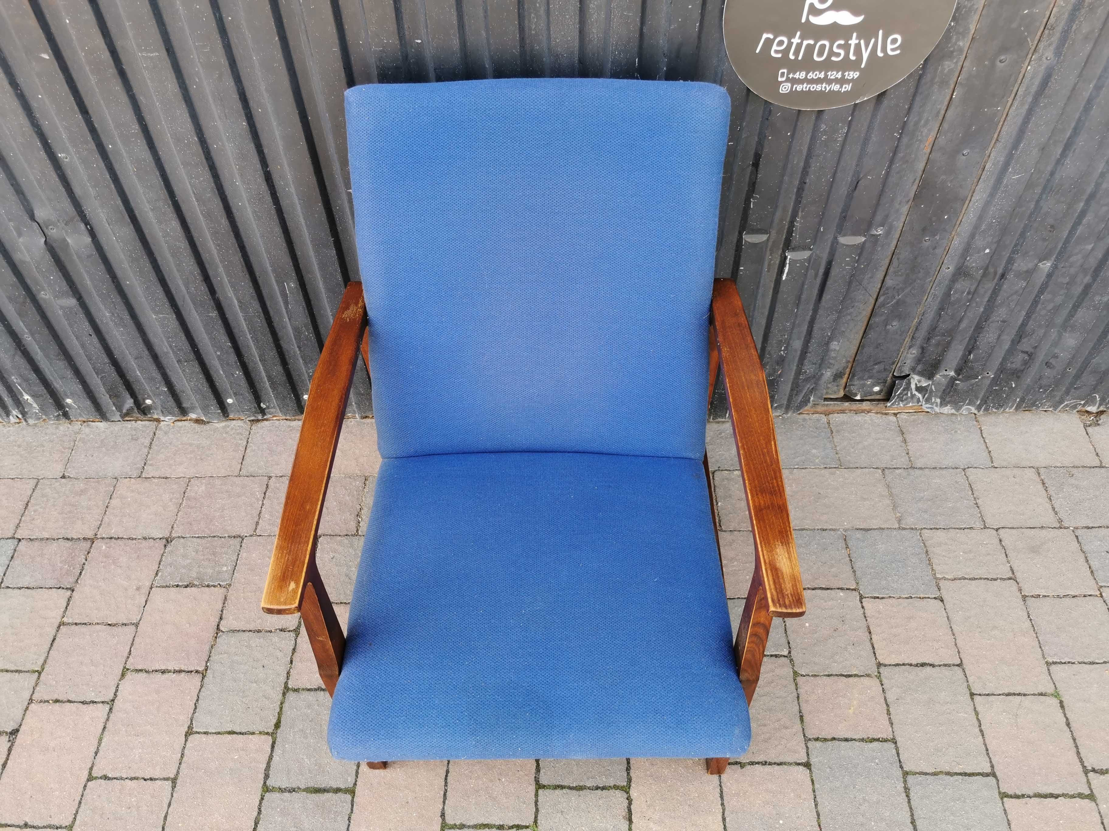 Fotel BW-14 typ. 0/300-19/9, PRL design '70, Vintage, RETRO