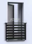 Balkon francuski Balustrada francuska aluminium