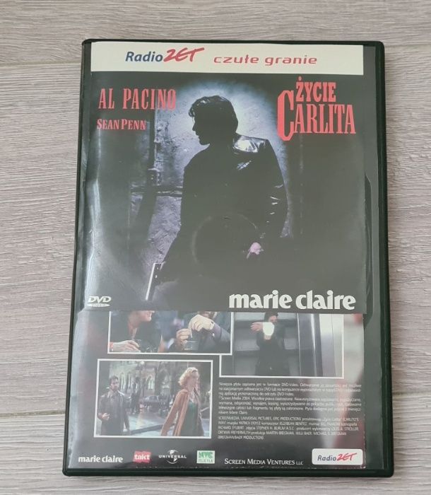 Filmy DVD Człowiek z blizną + Życie Carlita