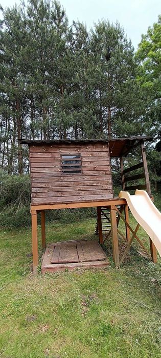 domek drewniany dla dzieci