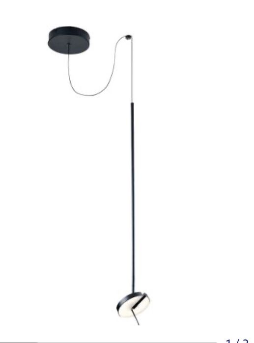 Lampa wisząca inspirowana Invisible czarna
