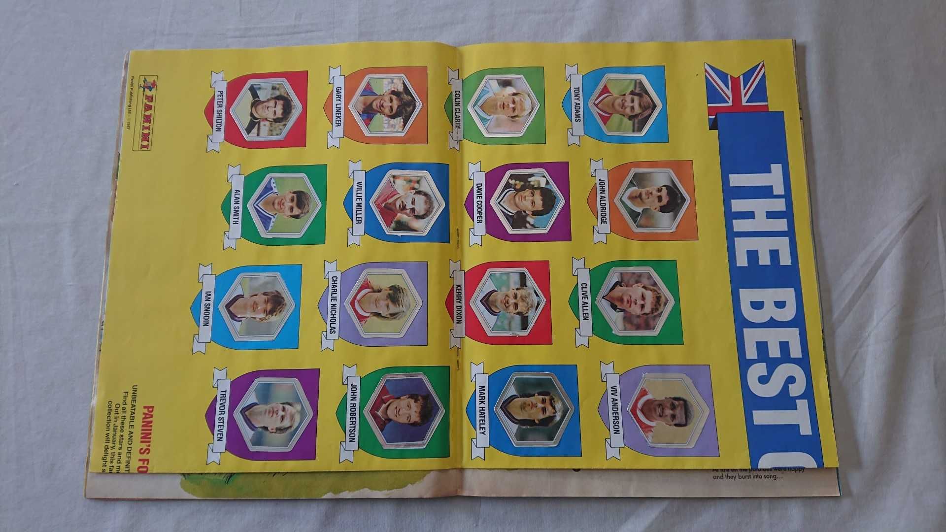 Caderneta SuperSport 1987 - Panini