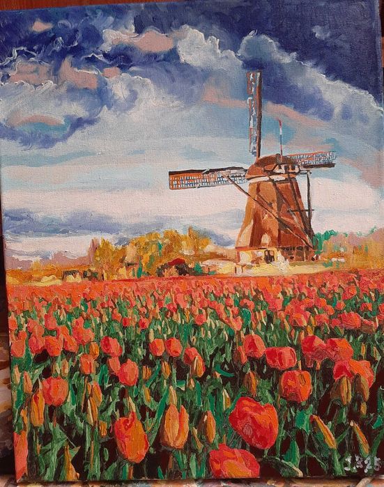 obraz na płótnie olejny