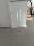 Wysoki wazon szklany 90 cm