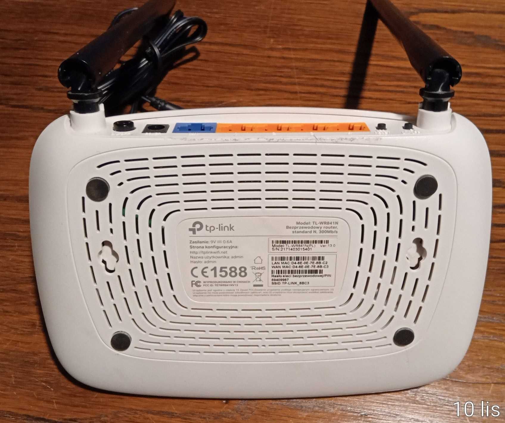 Router Tp-Link 841N, AP, wzmacniacz