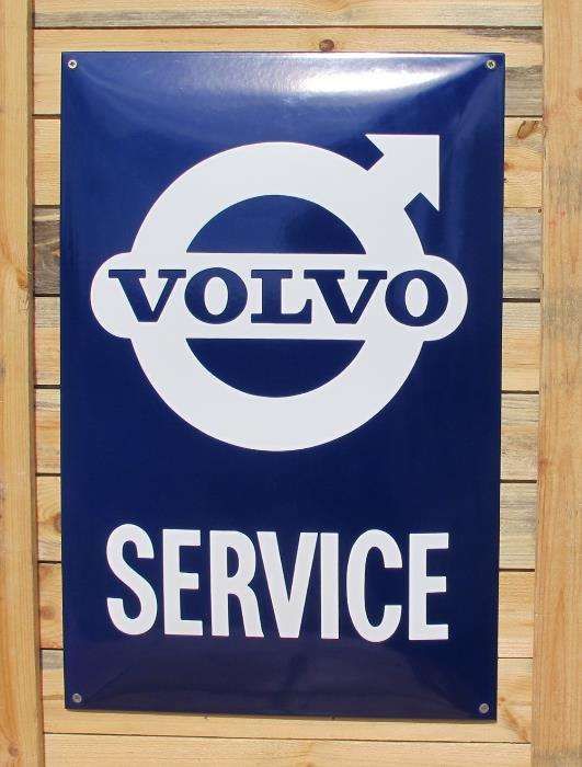 VOLVO SERVICE, Placa Esmaltada