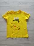 żółty t-shirt Pokemon Sinsay 122