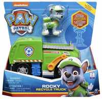 Zestaw Spin Master Psi Patrol Pojazd z figurką Rocky