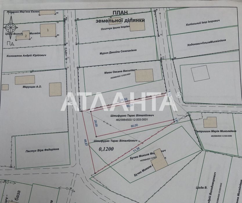 Продаж 2 земельних ділянок загальною площею- 24 сотих