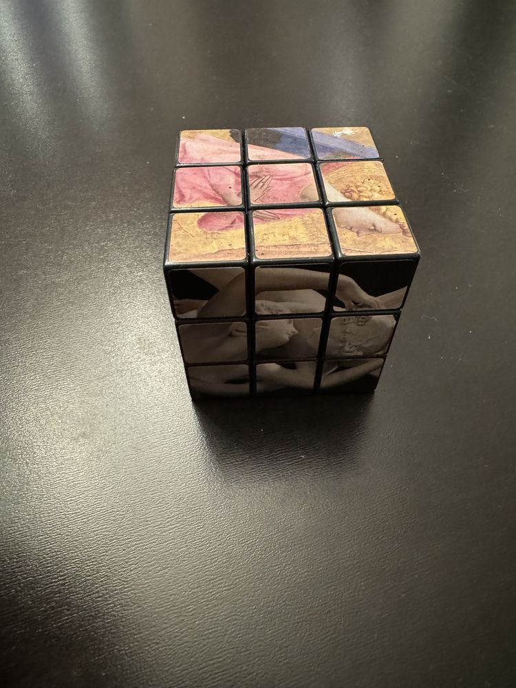 Kostka rubika Rubiks Louvre Francja Luwr kolekcjonerska