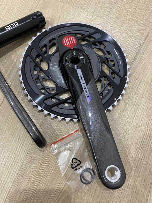 Mechanizm korbowy z pomiarem mocy SRAM Force AXS 175mm 48-35